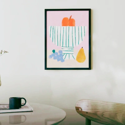 Beautiful Kitchen With Classic Illustration
